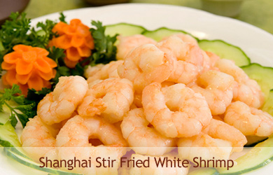 Shanghai Stir Fried White Shrimp