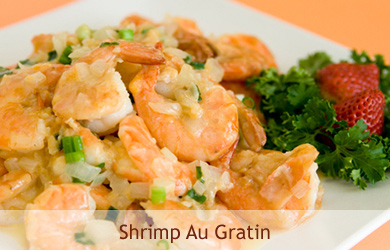 Shrimp Au Gratin